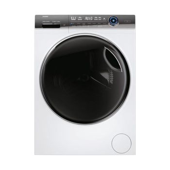 Lavadora Libre Instalación - Haier HW100G-BD14979UIB, 10 kg, 1400 RPM, Autodose, Wi-Fi, Blanco