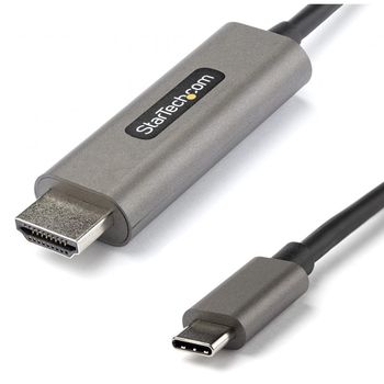 Startech Cable Adaptador USB-C a HDMI 4K Macho/Macho 2m Gris/Negro