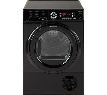 Hotpoint Condenser Tumble Dryer Futura SUTCD97B6KM - Black, Black