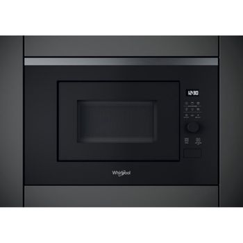 Whirlpool WMF201G Microondas Integrable con Grill 20L 800W Negro/Inox