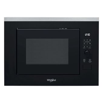 Microondas Integrable - Whirlpool WMF25G, 25 litros, Negro