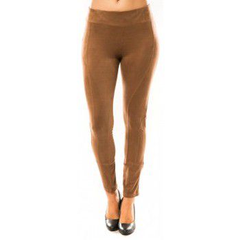 Sweet Company Pantalón fluido Pantalon Décontract Taupe para mujer