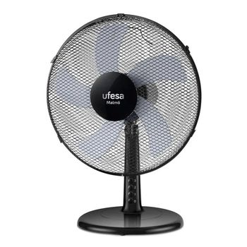 Ufesa Malmo Ventilador de Sobremesa 50W 40cm Negro