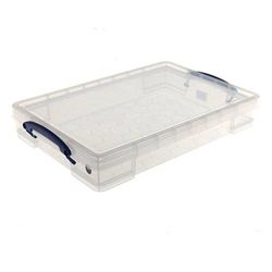 Really Useful Clear Plastic Storage Box 10 Litre