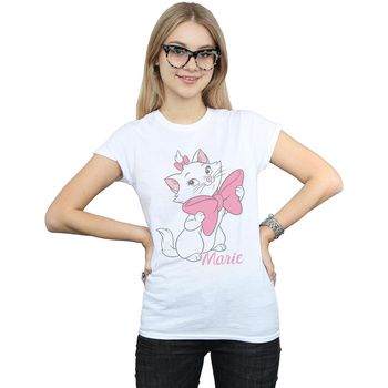 Disney Camiseta manga larga Aristocats Bow para mujer