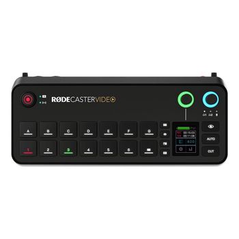 Rode Rodecaster Video Consola Todo en Uno para Producción de Vídeo y Audio