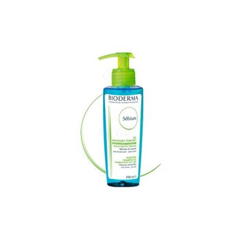 sebium gel moussant 200 ml con dispensador