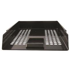 Q-Connect Letter Tray Black CP159KFBLK Ref KF10050