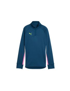 Sudadera de fútbol puma individual blaze mujer azul