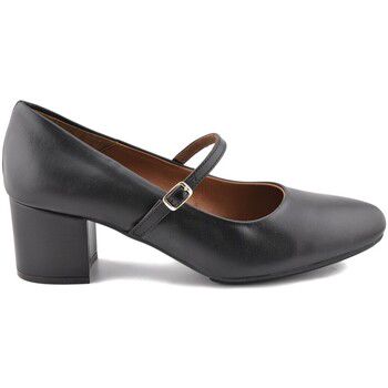 Chamby Zapatos de tacón Zapatos salones de piel negros by para mujer