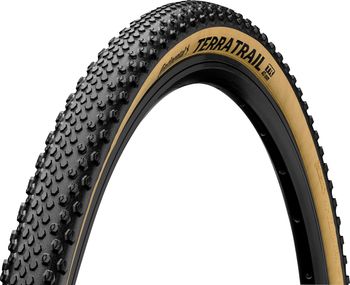 Continental Terra Trail Folding TL Tyre (ProTection), Black/Cream