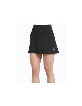 Falda bullpadel bogas mujer negro