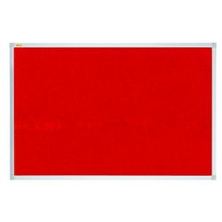 Franken Felt Pin Board X-tra!Line 60 x 45cm Red - PT131201