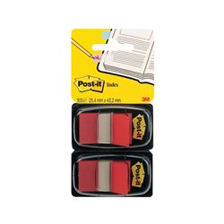 Post-it Index Tabs Dispenser with Red Tabs (2 Pack) 680-R2EU