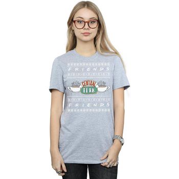 Friends Camiseta manga larga Central Perk para mujer