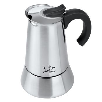 Jata CAX1 Cafetera Italiana 6 Tazas Acero Inoxidable