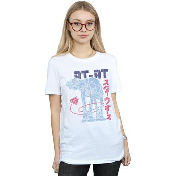 Disney Camiseta manga larga AT-AT para mujer