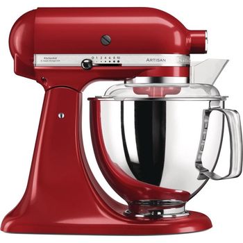 KitchenAid 5KSM175 PS EER Robot de Cocina 4.8L 300W Rojo