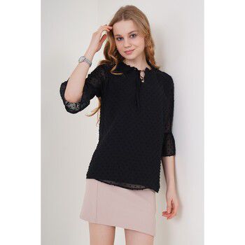 Mt Clothes Camisa Blusa de gasa para mujer