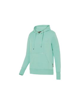 Sudadera joluvi hoodie print mujer verde tiza