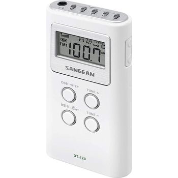 Sangean DT-120 Radio Portátil Blanco