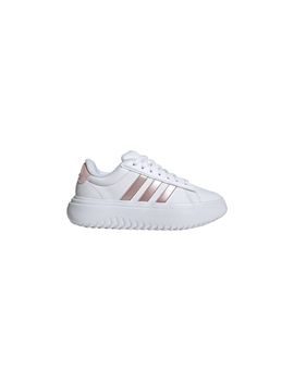 Zapatillas adidas grand court platform mujer blanco nube / rosa a