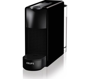 NESPRESSO?by Krups Essenza Mini XN110840 Coffee Machine - Piano Black, Black