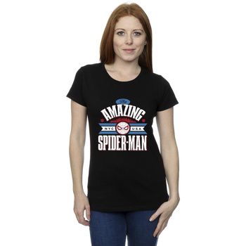 Marvel Camiseta manga larga NYC Amazing para mujer