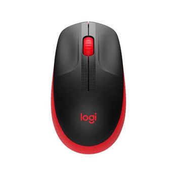 Raton Logitech M190 Wireless Rojo 3 Botones10 Mnano Recep