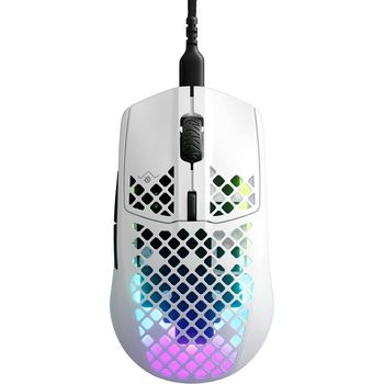 SteelSeries Aerox 3 2022 Snow Ratón Gaming 8500DPI