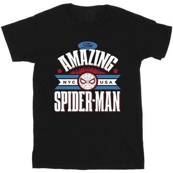 Marvel Camiseta manga larga NYC Amazing para niña