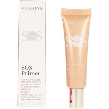 Clarins Base de maquillaje Sos Primer Prebase 02-peach para mujer