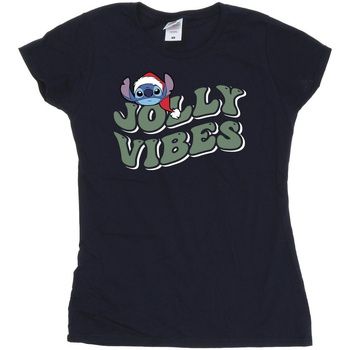 Disney Camiseta manga larga Jolly Chilling Vibes para mujer