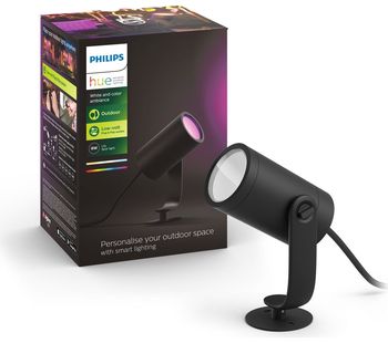 PHILIPS Hue White and Colour Lily Spotlight Extension, White