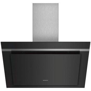 Siemens LC87KHM60 Campana Decorativa Diseño Inclinado 80cm B Cristal Negro