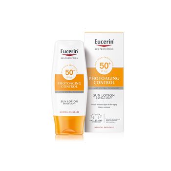 eucerin sun locion photoaging control extra light spf50+ 150ml