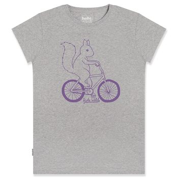 Women's Ride Wild T-Shirt - Ash