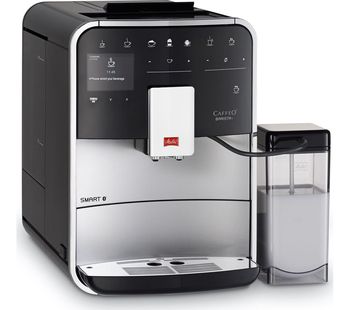 MELITTA Barista T Smart Bean to Cup Coffee Machine - Black & Stainless Steel, Silver