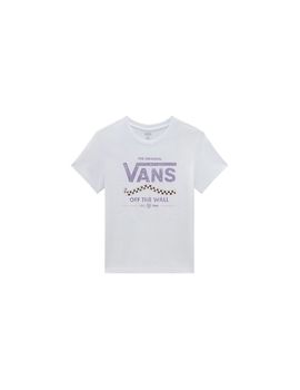 Camiseta vans lokkit blanco mujer