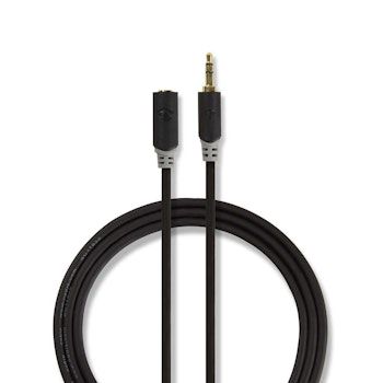 Nedis CABP22050AT30 cable de audio 3 m 3,5mm Antracita