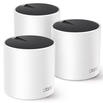 TP-Link Deco X55 Pack Triple Sistema Mesh WiFi 6 Doble Banda AX3000 MU-MIMO