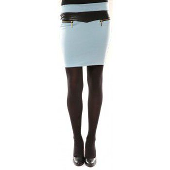 Nina Rocca Falda Jupe J.X Fashion Bleu para mujer