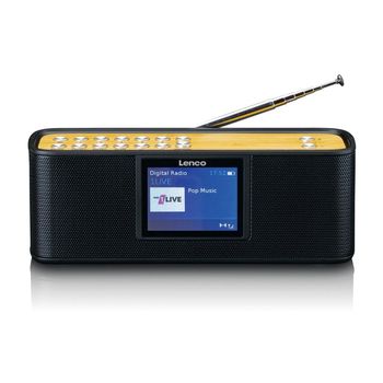 Lenco PDR-045BK Radio DAB+ Bluetooth 5.0 Negra