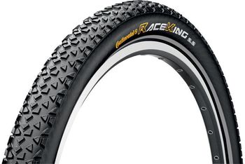 Continental Race King MTB Tyre - Wire Bead, Black/Reflex