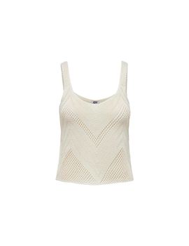 Top only punto tank top knt noos tapioca