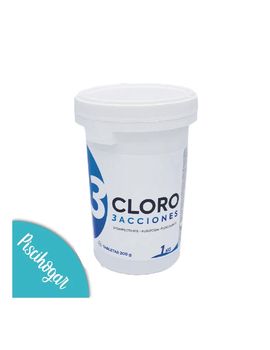 Cloro 3 acciones en Tabletas | 1Kg