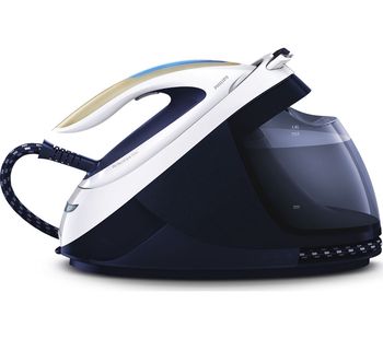 PHILIPS PerfectCare Elite GC9630/20 Steam Generator Iron - Navy & White, Navy