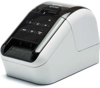 BROTHER QL810W Label Printer, Red