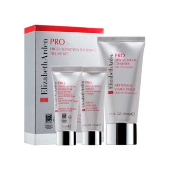 Elizabeth Arden Pro Kit Hydrating Limpiador Anti edad+ Protector Triple Acción 50 SPF+ Crema Hidratante Anti edad