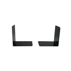 Metal Bookends Heavy Duty W140xD140mm Black (Pack of 2) 0441102